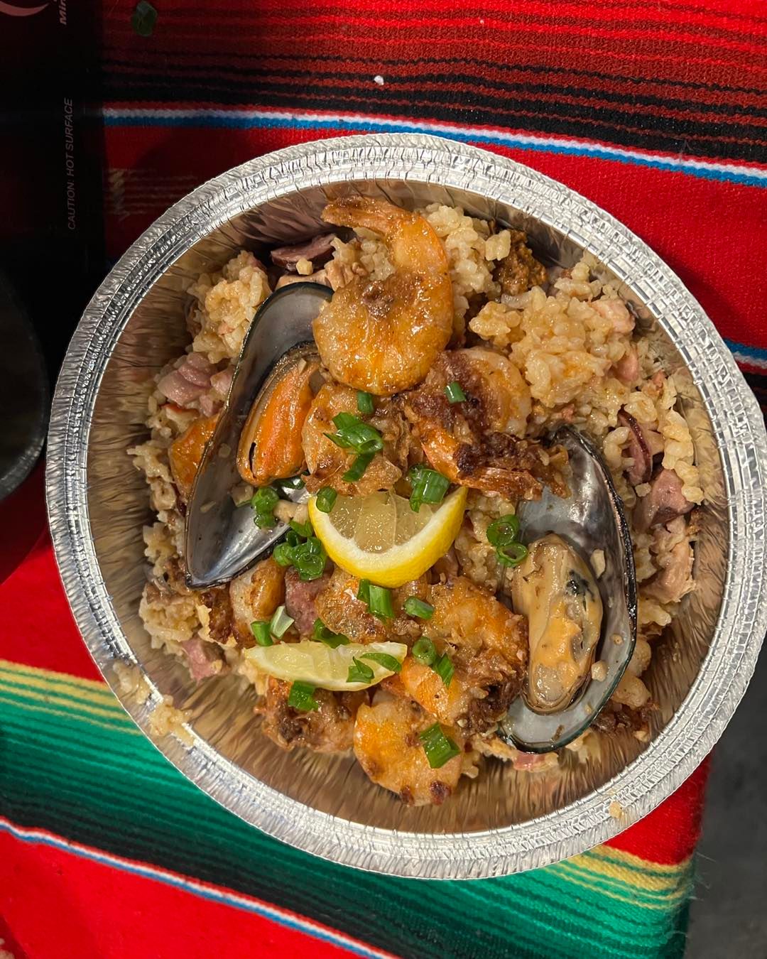 Paella 🥘 is ready and pairs great with Micheladas! Tri-Cities Puentes Initiative
