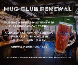 If you know anyone that is a Mug Club Member, that may not be on instagram or fb